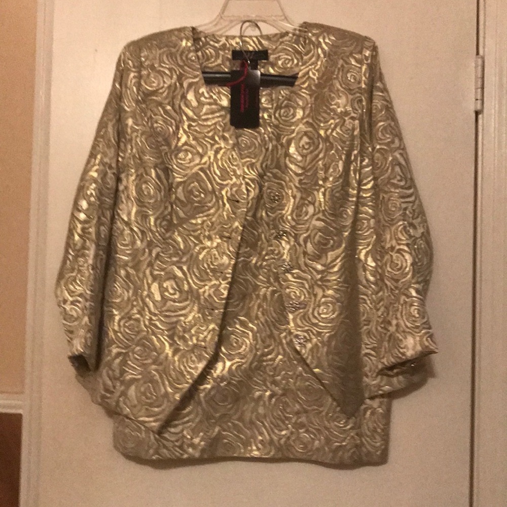 Jacket skirt ensemble